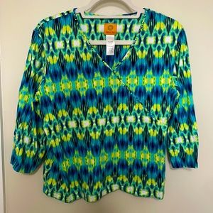 Ruby Rd Women's Print Top